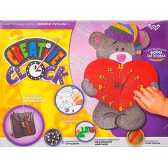 Делаем часы "Creative clok" Мишка