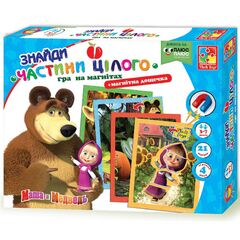 Игра на магнитах "Части целого"