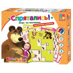 Игра на магнитах "Спрятались"