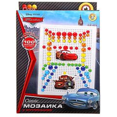 Мозаика "Тачки" 100 фишек