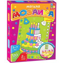 Мягкая мозаика "Торт" коллаж