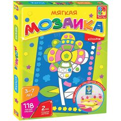 Мягкая мозаика "Цветок" коллаж