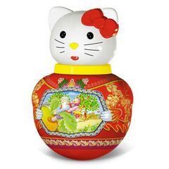 Неваляшка средняя "Кошечка" 22 см