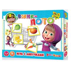 Игра с липучками "Вжик лото"