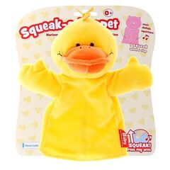 Игрушка - рукавичка "Уточка" с пищалкой