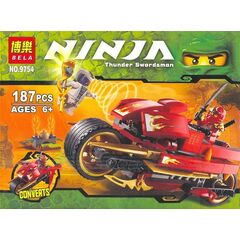 Конструктор Ninja "Мотоцикл" 187 деталей
