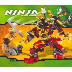 Конструктор Ninja "Последняя битва" 451 деталь