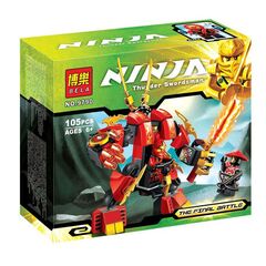 Конструктор "Ninja Thunder Swordsman" 105 деталей