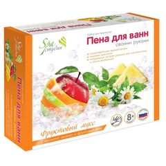 Набор для творчества "Пена для ванн" фруктовый мусс