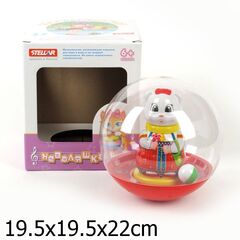 Неваляшка в шаре "Кошечка"