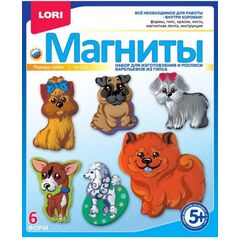Магниты из гипса "Породы собак"