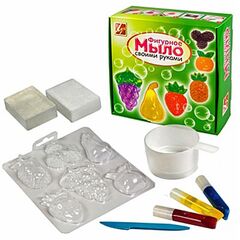 Фигурное мыло своими руками "Фрукты"