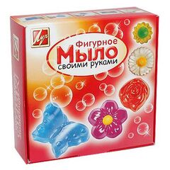 Фигурное мыло своими руками "Цветы"