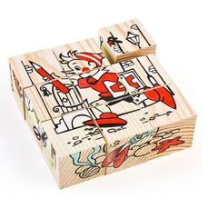 Кубики "герои сказок"