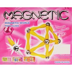 Магнитный конструктор "Magnetic" 72 детали JH6830