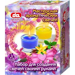 Набор для создания ароматический свечей "Ваниль, мята"