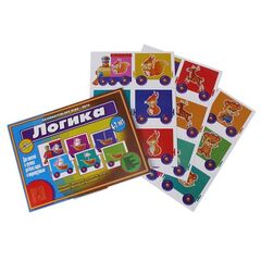 Познавательная игра-лото "Умный паровозик. Логика", 4-7 лет