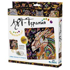 Алмазные узоры "Огненный лев"