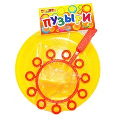 Мыльные пузыри "Радуга" + летающая тарелка