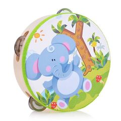 Бубен из дерева "Слоник"