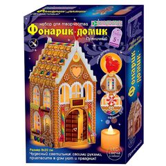 Делаем светильник-ночник своими руками "Пряничный домик"