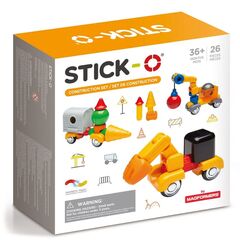 Магнитный конструктор STICK-O "Construction Set" 26 деталей