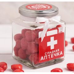 Леденцы со вкусом земляники "Сладкая аптечка", 130 г