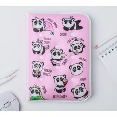 Воздушный ежедневник-облачко "BE PANDASTIC!", 92 листа