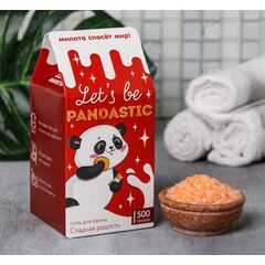 Соль в коробке молоко Let's be PANDASTIC, 500 г