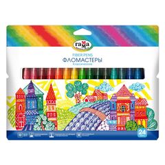 Фломастеры "Классические", 24 цвета