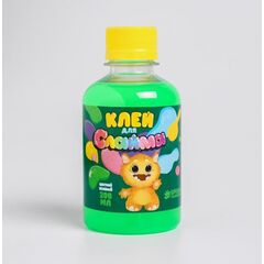 Клей для слайма 200 мл, зелёный