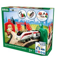 BRIO Деревянная железная "Smart Tech", 17 элементов