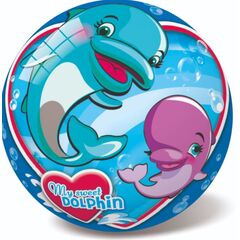 Мяч "Дельфины", 14 см