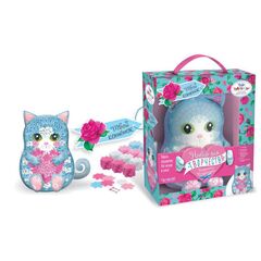 Узоры из плюша "Подушечка - игрушечка. Кошечка"