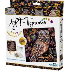 Алмазные узоры "Золотая Сова"
