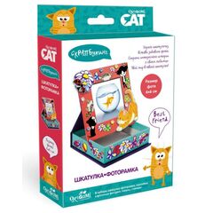 Набор для скрабукинга "Шкатулка-фоторамка. Origami Cat"