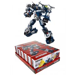 Конструктор-трансформер 1TOY Blockformers  "Мегаробокоп", комплект из 6 шт