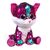 Мягкая игрушка "Котёнок Рубинчик с пайетками", 23 см