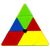 Головоломка пирамидка "YJ YuLong Pyraminx V2 Magnetic", color