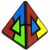 Головоломка "Jiehui Pyraminx Duo", черный