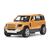 Машина сувенирная "Land Rover Defender", металл, 10,5 см, двери, инерция, желтый