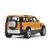 Машина сувенирная "Land Rover Defender", металл, 10,5 см, двери, инерция, желтый