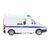 Машина сувенирная "Mercedes-Benz Sprinter Полиция", металл, 11 см, двери, инерция