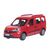 Машина сувенирная "Fiat Doblo", металл, 12 см, двери, багажник, инерционная, цвет красный