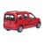 Машина сувенирная "Fiat Doblo", металл, 12 см, двери, багажник, инерционная, цвет красный