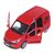 Машина сувенирная "Fiat Doblo", металл, 12 см, двери, багажник, инерционная, цвет красный