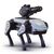 Радиоуправляемый робот-конструктор Mech Dog, 26 деталей (серый)