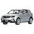 Машина металлическая "Geely Colray", цвет серебристый, 12 см