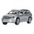 Машина металлическая "Geely Monjaro", 12 см, цвет серебристый