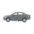 Машина металлическая "Lada Granta" цвет серый, 11,5 см